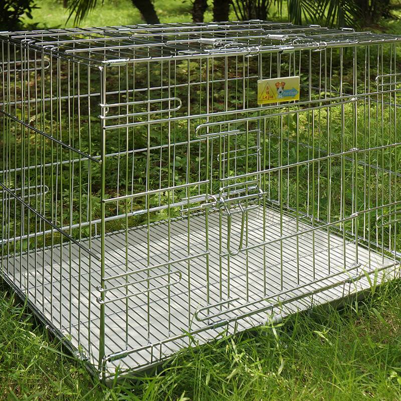 2019 New Style Wooden Garden Decor -
 Wholesale popular collapsible storage  stackable wire rabbit cages – Easy