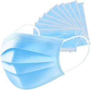 Fábrica Grandes ventas Earloop filtro de 3 capas Máscara anti coronavirus mascarilla desechable no tejida pm2.5 respirador 3M