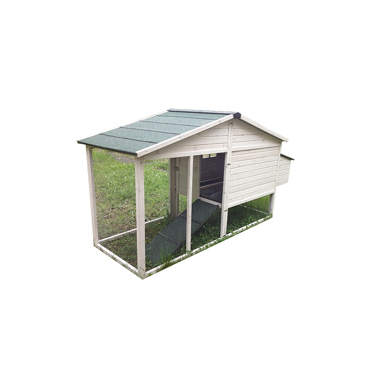 High reputation Pink Playhouse - New Design Portable Tray wood egg laying chicken coop with large run – Easy