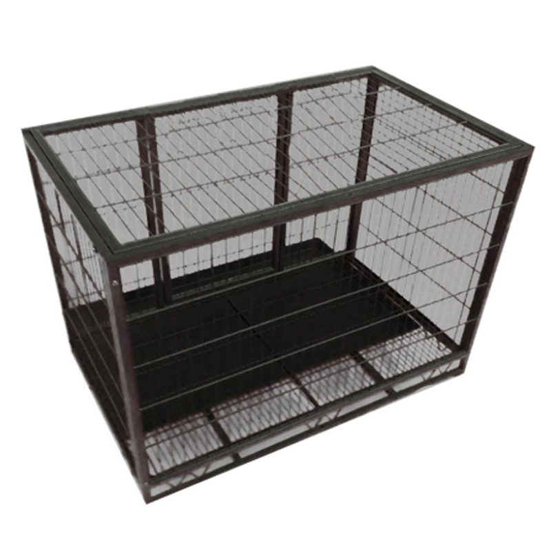 High Quality Hot Sale Strong Folding Metal Wire Heavy Duty soft Stainless Steel Dog Cage crate