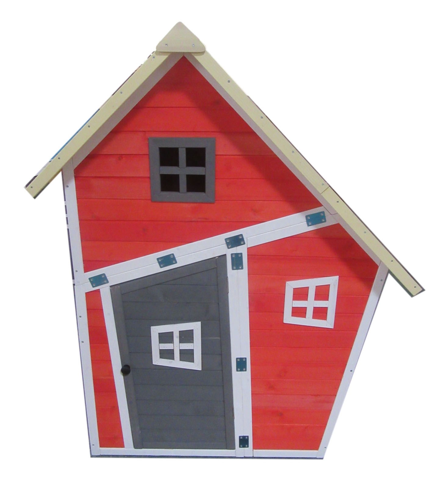 Factory custom OEM wholesale Great Sale children house garden cheap wooden cardboard playhouses for kids outdoor
