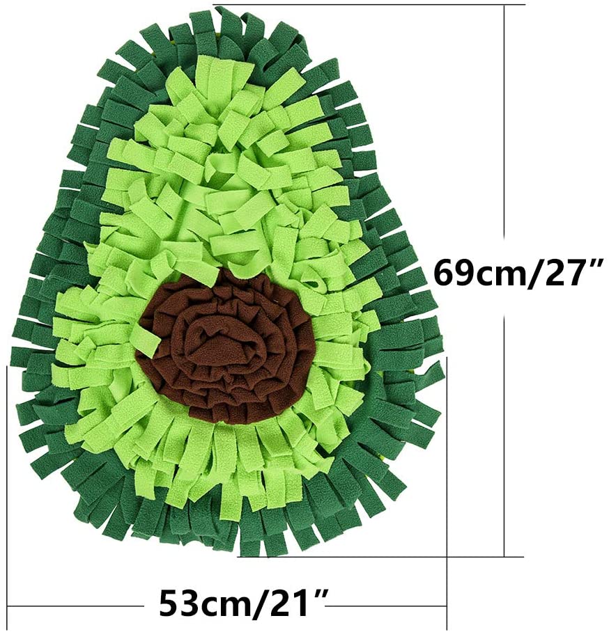 Sniffing Carpet Lawn Smelling Exercise Sniffing Blanket Feeding Exercise Pollutant-Free IQ training Toy Snuffle Mat Pet Dog Cats