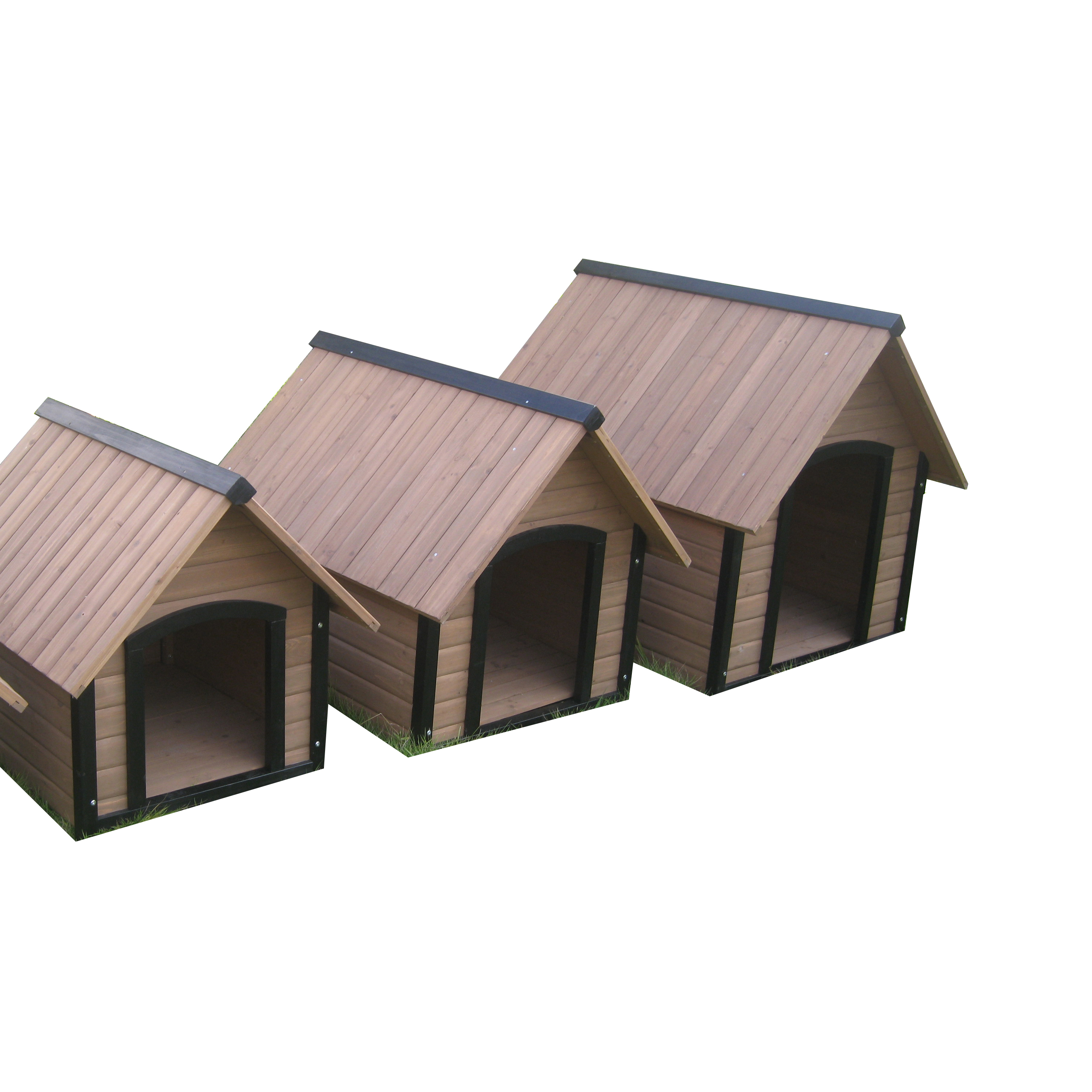 custom single door folding pet wooden dog crate kennel house