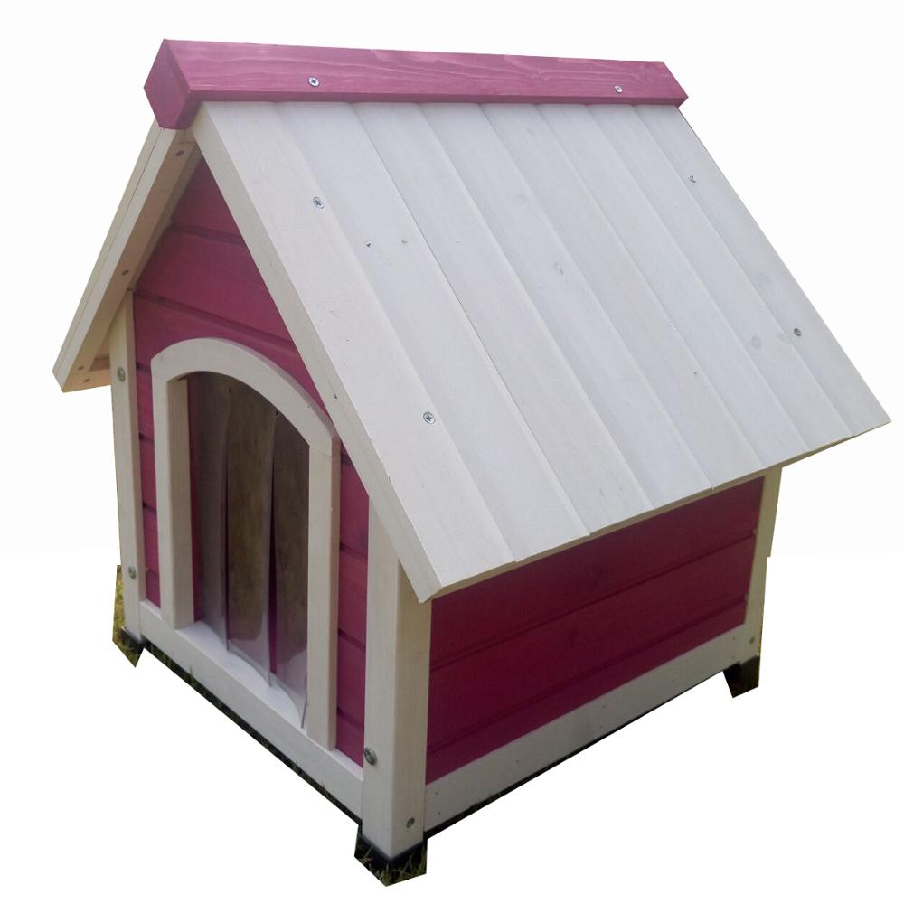 تصنيع قسط شعبي حديث صلب مخصص داخلي منزل قابل للطي قفص الحيوانات الأليفة في الهواء الطلق قفص الكلب الخشبي