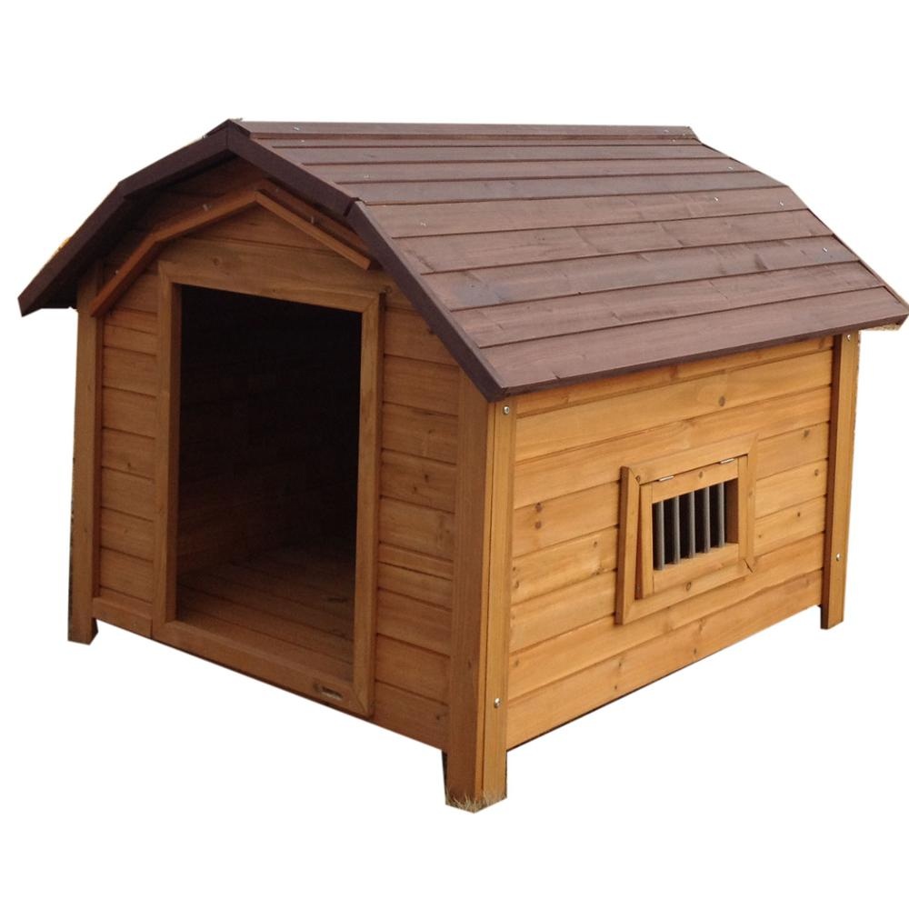 small animal  Extreme Log Cabin large wooden dogs outdoor house crates