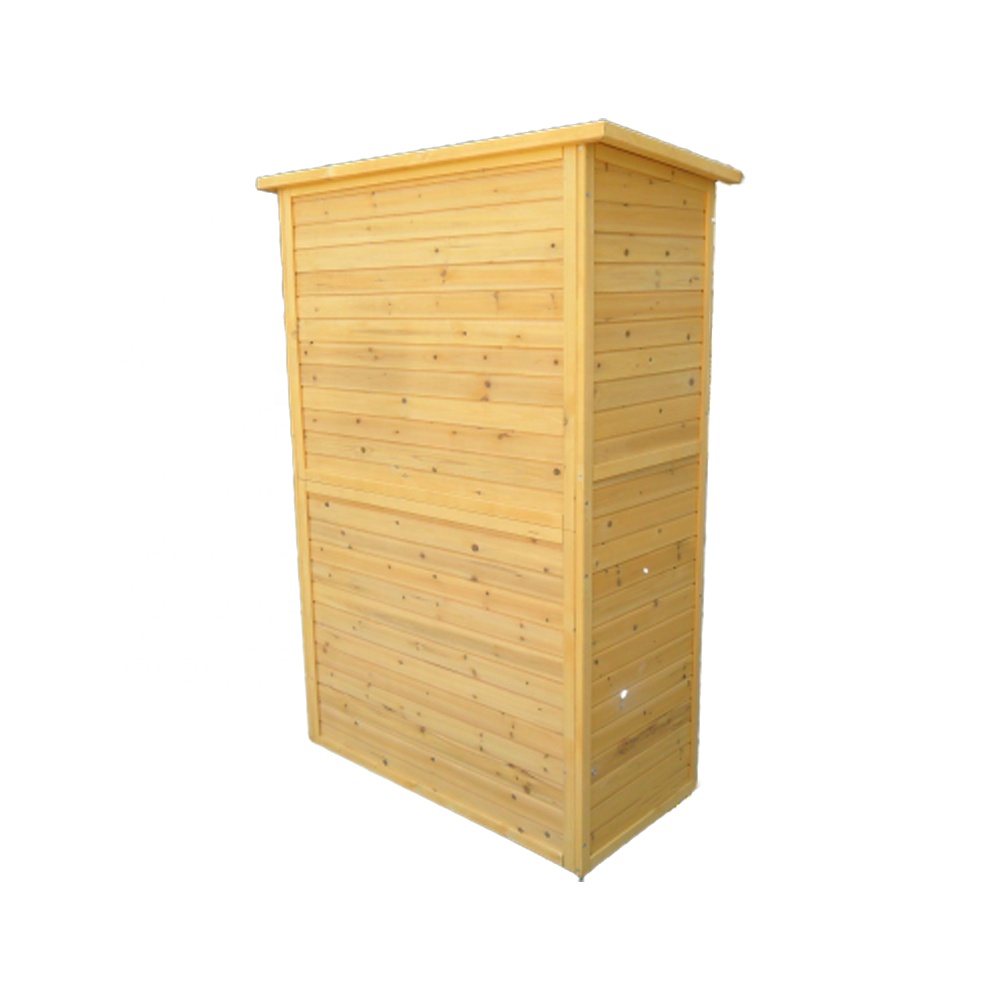 diy Garden Funiture factory water proof outdoor wooden tool shed storage box