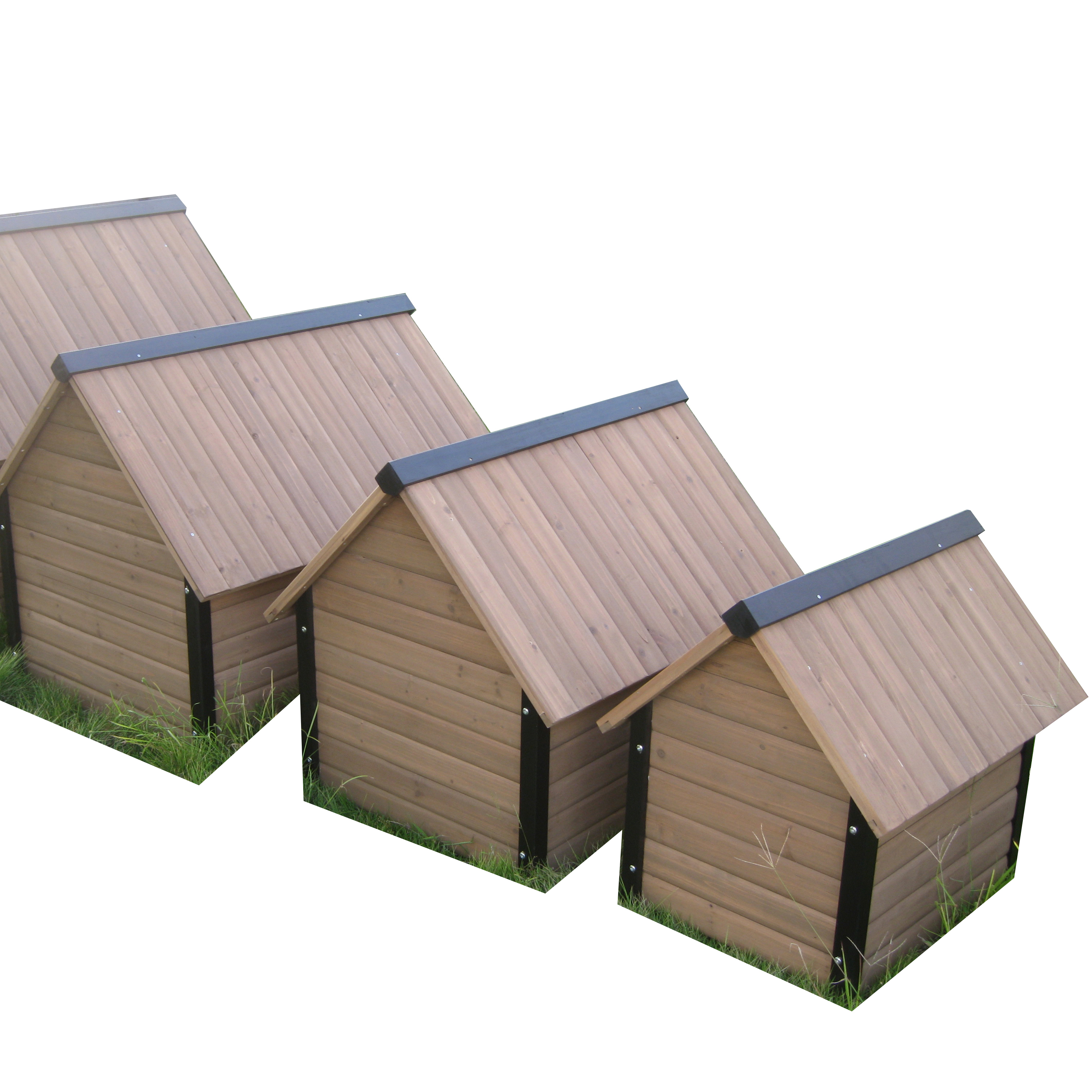 Roof Fence Panel Wooden Outdoor Cat Small cheap pink dog houses pet crate