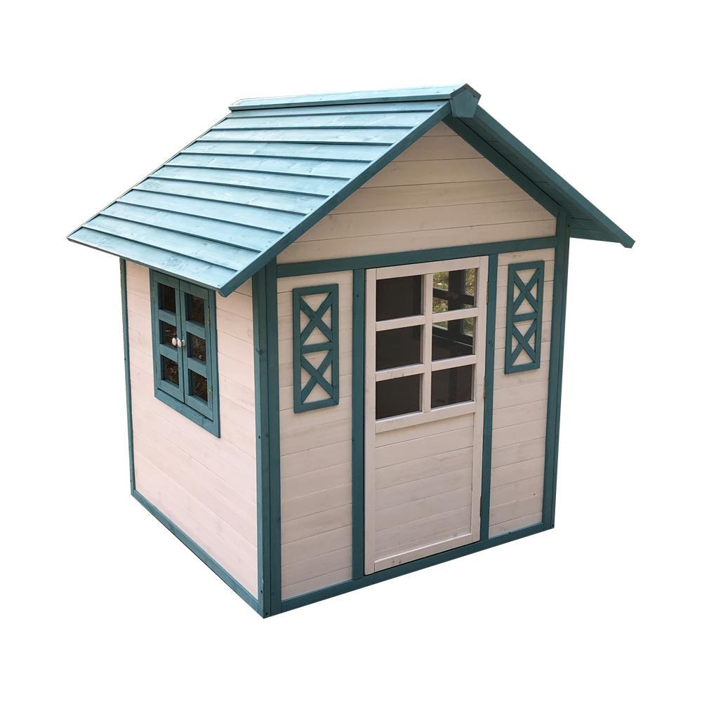 Factory OEM custom Hot Sale Perfect for Indoor Kids Playground cheap flat pack cubby house playhouse