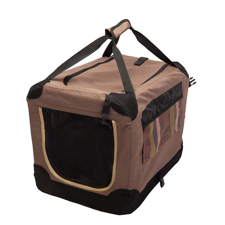 lovable waterproof Expandable Foldable Soft-Sided Washable Travel Sling large walking pattern pet Dog bag Carrier Backpack