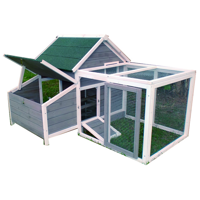 OEM/ODM Manufacturer Wood Bunny House -
 alphat roof outdoor wood pigeon egg laying Poultry House cages chicken coop for sale – Easy