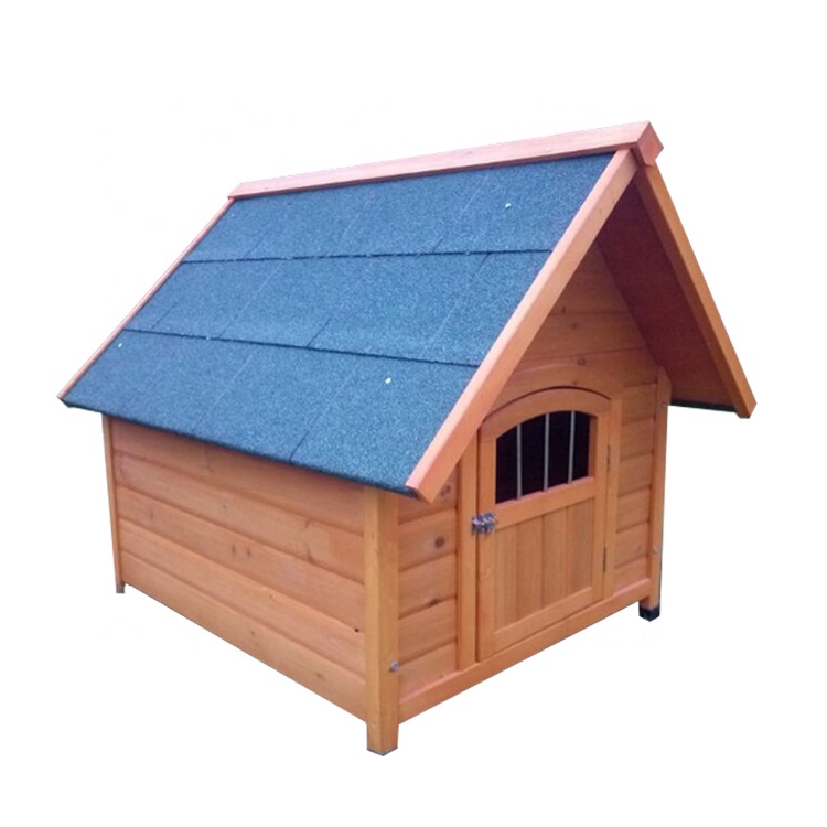 Hot sale eco handmade garden buildings with lock wooden dog kennel cage