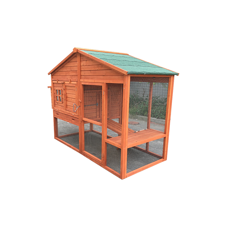 Discount wholesale Aviary Cage -
 best sale Pet Furniture wooden Cage Hen Coop Prefabricated Durable farm Chicken House – Easy