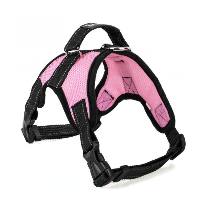 custom Easy Control Handle Puppy Vest Adjustable Walking soft security pet dog harness pattern