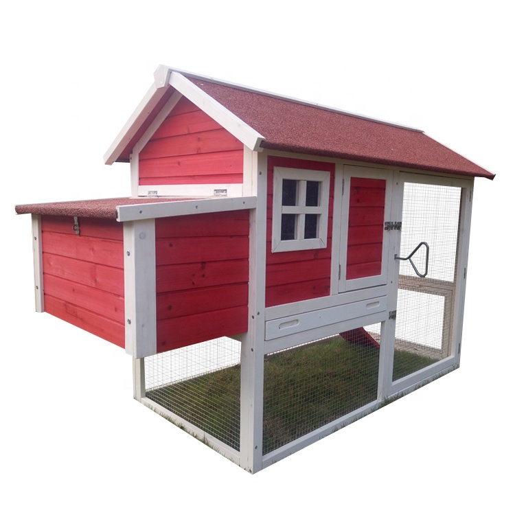 Wholesale Popular Design Outdoor Quail  Cage Poultry House Wooden Chicken Coop for layers