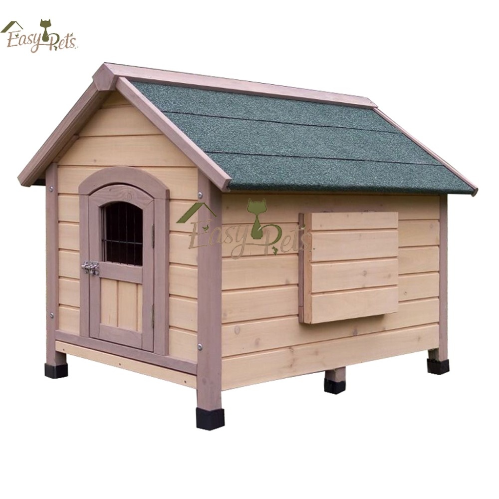 Factory supply cheap price wooden pet cage Modular dog kennel with door