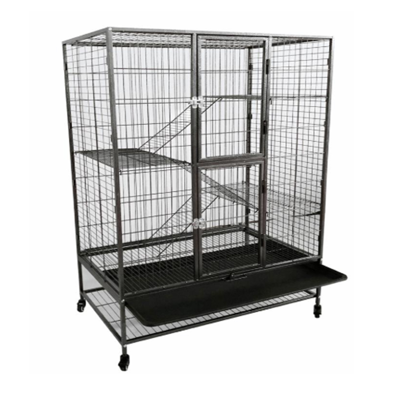 Cheap Galvanized stainless large Steel modular pet cat Metal Dog House Cage For Sale