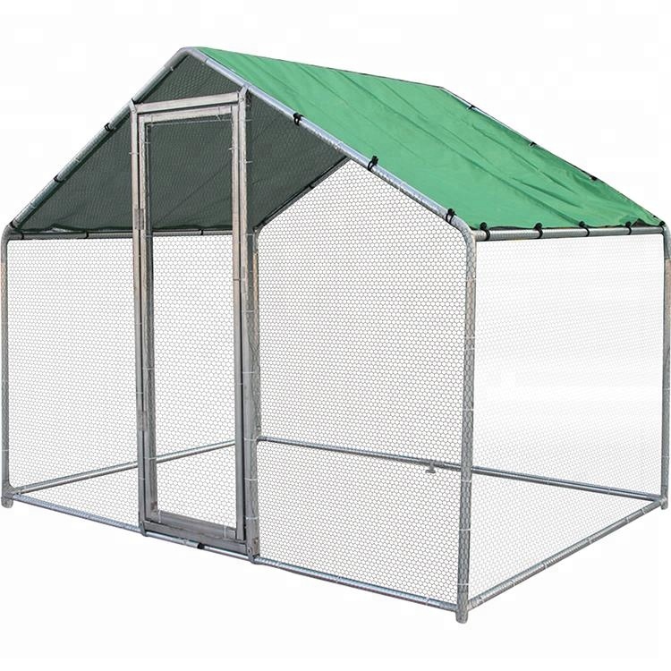 Large Industrial Metal run 4m*4m chicken house coop for laying hens Small Animal Play House Cage