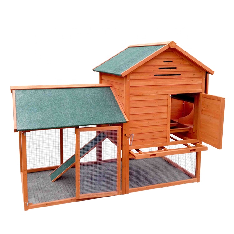 layer cheap Wooden Poultry Cage Layer Chicken Quality Timber House Hen coop for sale Featured Image