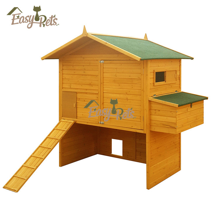 Discountable price Rabbit Cage Supplies -
 Hinge Wooden Modern Folding outdoor folding convenient egg laying flat roof chicken coop run metal floor for sale – Easy