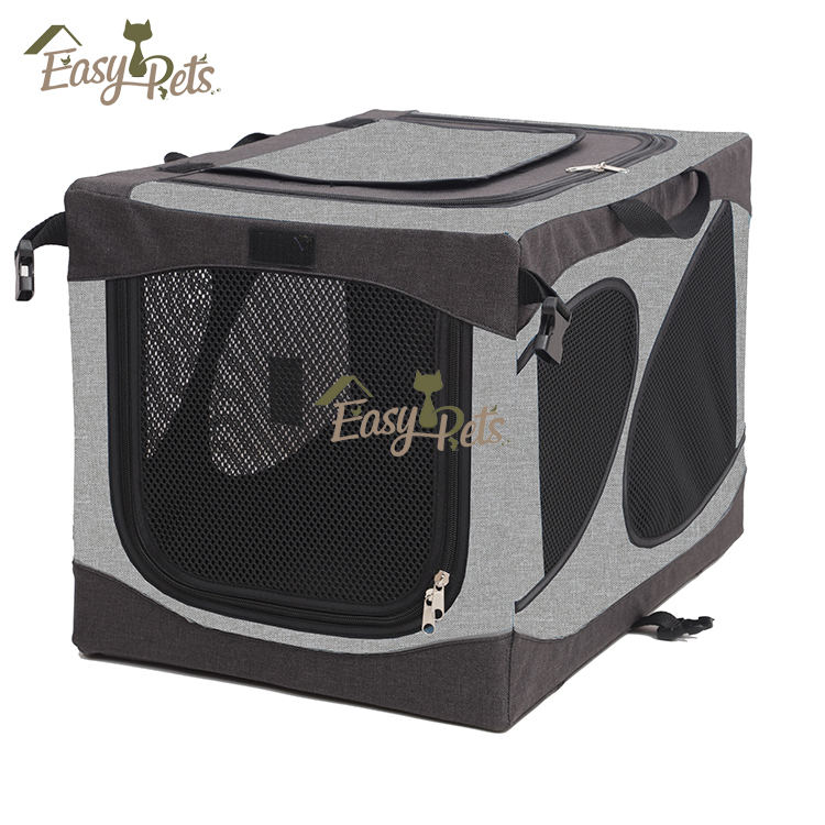 Breathable cute expandable cat Soft Carrier Foldable Crate Dog puppy bag pet travel dog