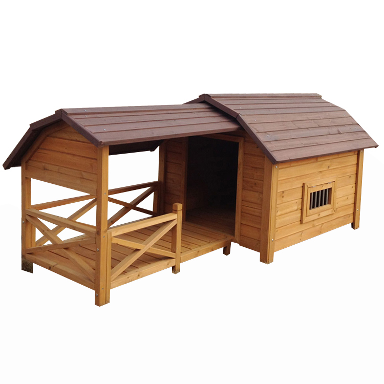 Factory Direct Outdoor Movable Portable Pet Kennel Cage Wooden Large Dog House For Sale
