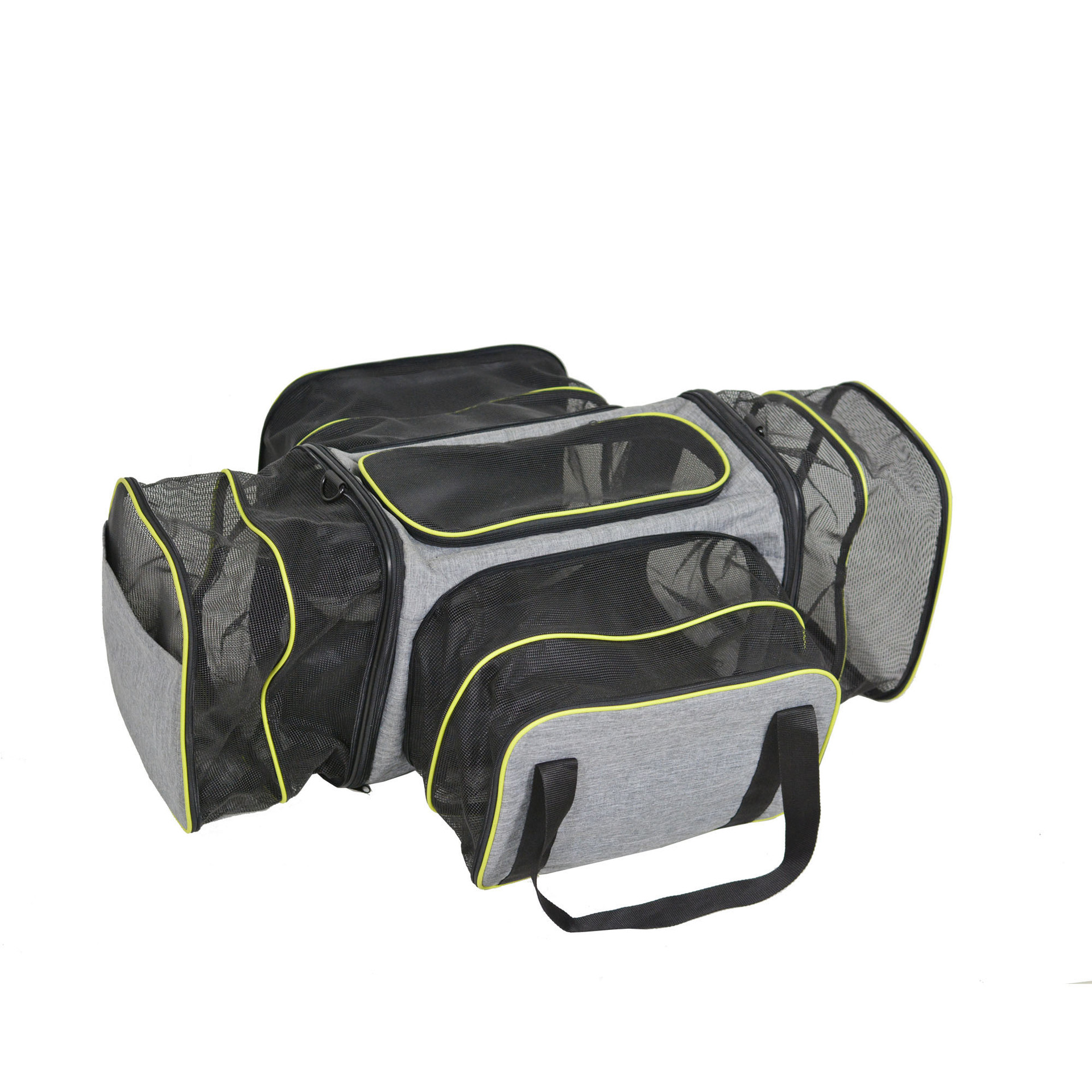 Hot Airline Approved soft Pet Transport Soft Crate dog travel bag with bowl