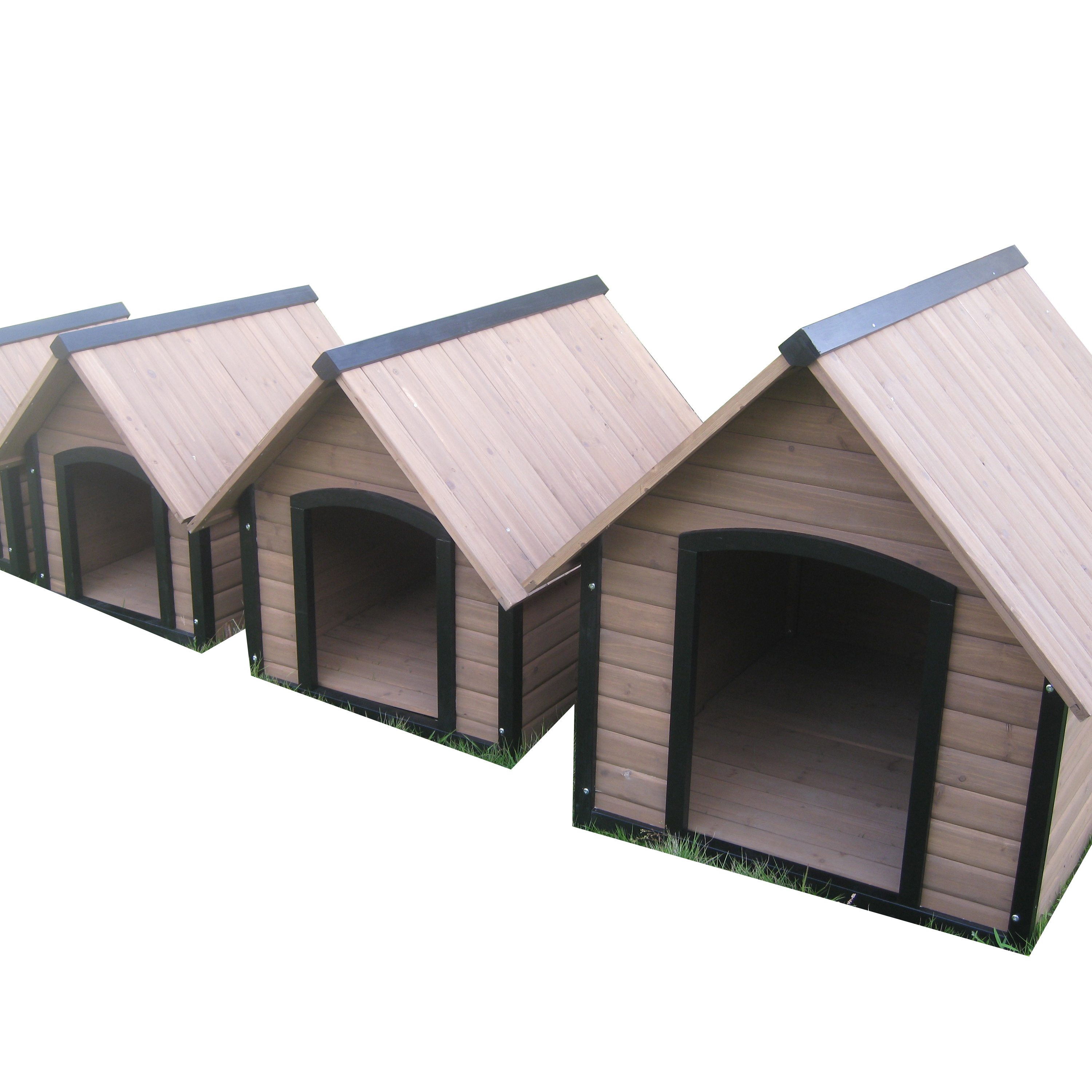 Excellent Wholesale Wooden Cheap Fir wood outdoor Dog House  kennel