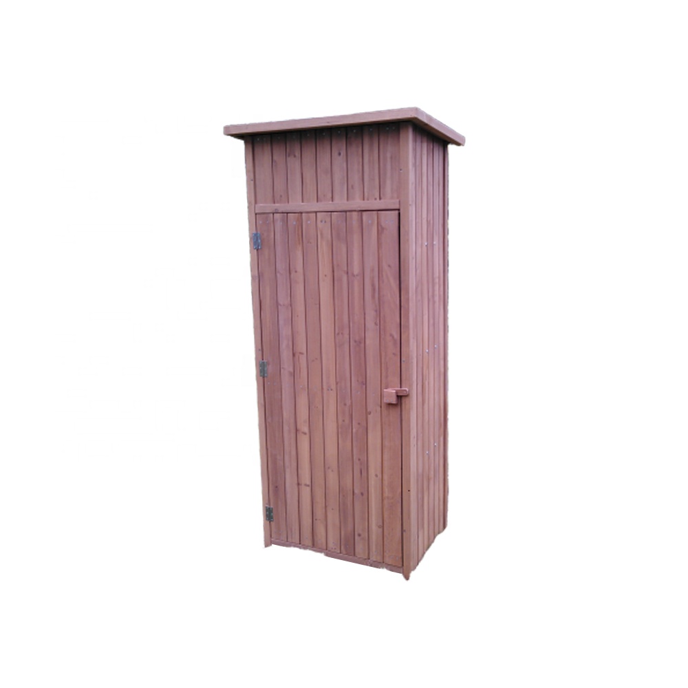 new design custom cheap Waterproof wood outdoor garden storage box