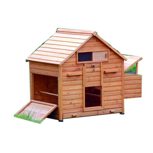 High Quality Pet Carrier For Airplane -
 chicken house for sale Natural wooden large chicken house hutch chicken coop – Easy