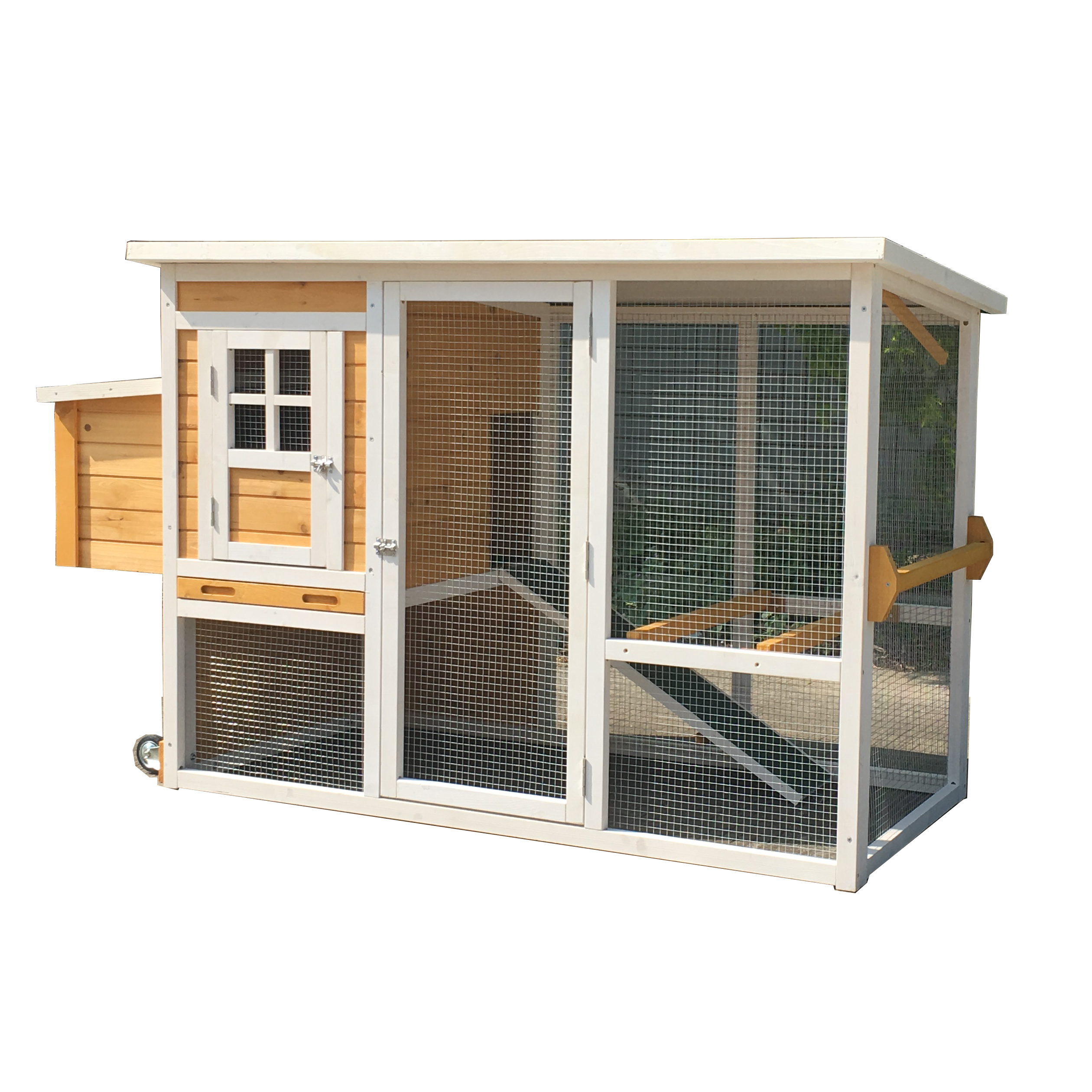 factory custom mobile tractor large backyard cheap walk-in steel wooden chicken coop run layers for 6 chickens birds sale