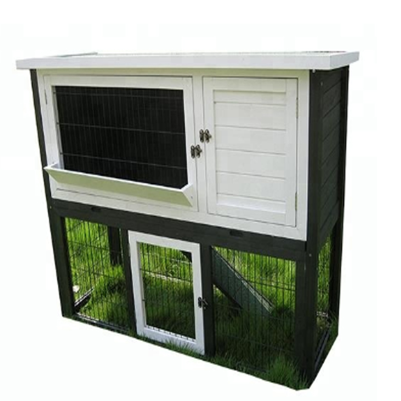 OEM manufacturer Diy Wooden Guinea Pig Cage -
 New Style custom Wooden Bunny custom Hutch Rabbit cage Wholesale – Easy