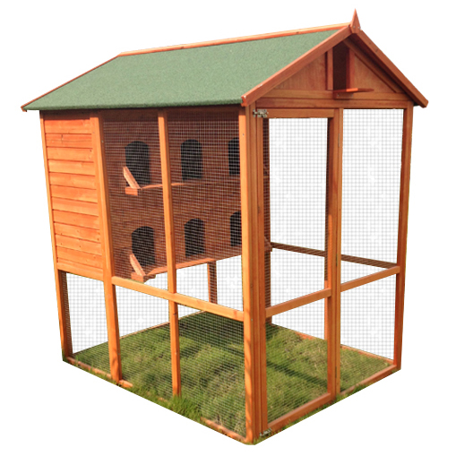 Hot selling factory custom Stunning Cockatiel Parakeet Canary Finch Conure Play pigeons bird house
