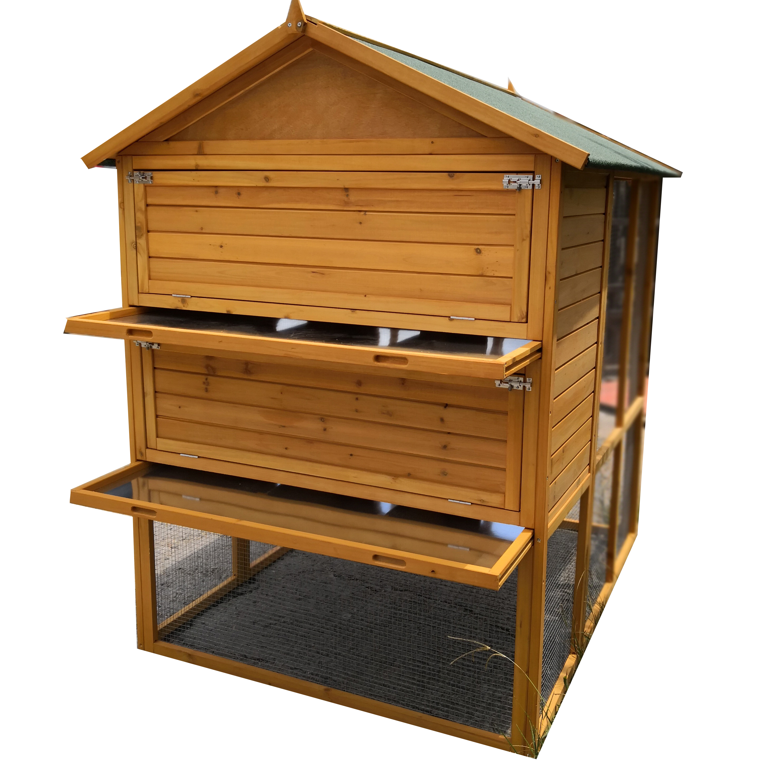Wholesale price luxury wooden bird cage pigeon lofts for sale