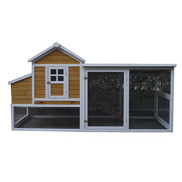 Hot sell new design OEM Brand waterproof wooden duck chicken house coop for layers
