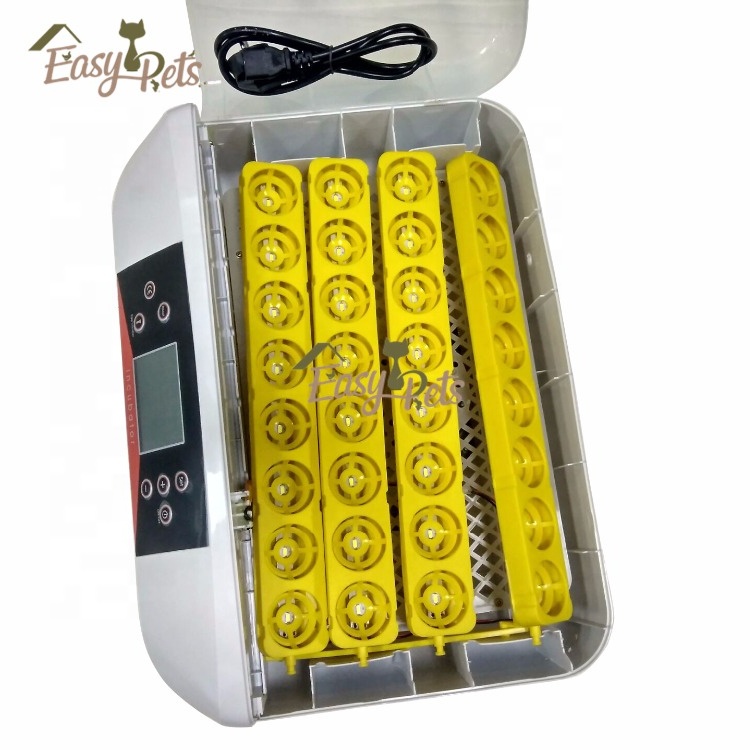 Plastic Completely Automatic Mini manual Chicken Goose Quail  Duck Trays 300 eggs chicken egg incubator
