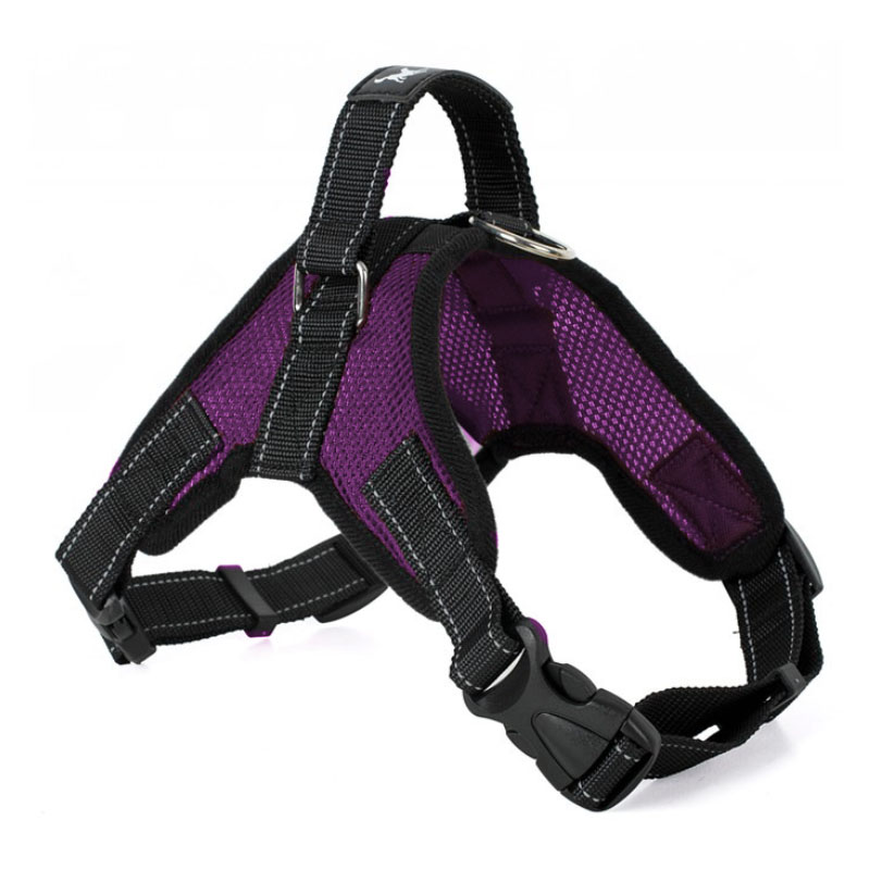 Breathable bling high-end Net Cloth Adjustable Straps High Strength puppy Easy Walking Training Mesh Pet Dog Harness