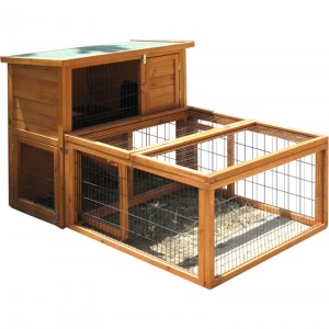 The Stilt House luxury pink Rabbit Hutch Bunny breeding cage indoor rabbit enclosure EYR019
