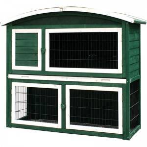 New Style Wooden Bunny custom Hutch Rabbit cage Wholesale  EYR024
