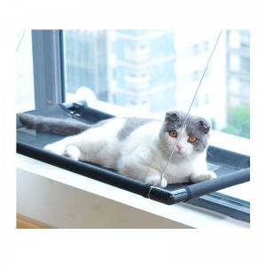 fancy folding sunny WINDOW MOUNTED HAMMOCK Perch Upgraded Version 4 Suction Cups Safest Cat Bed Large