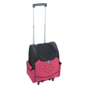 Pet Travel Carrier Airline Approved Removable Wheeled Pet Carrier