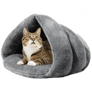 Tent Cave Portable Soft Cozy Warm Cave Nest Cushion Puppy Cats Pets Caves Sleeping Bag Small Dog Cats Bunny Beds