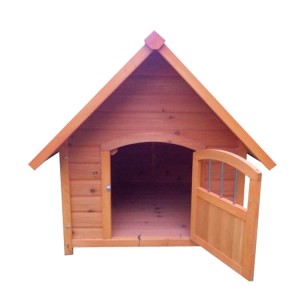 Kaupallinen häkki puinen talo käsityö puu koira kennel EYD010