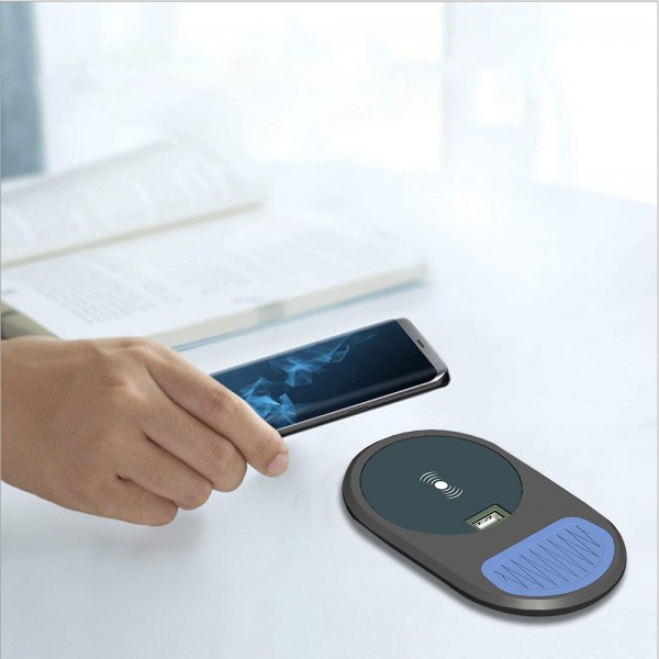 5V 2A Fast Charging Furniture Embedded Qi Wireless Charger for iPhone and SamSung