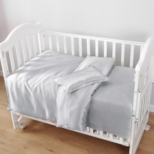Anti-Bacterial Anti Dust Mite Infant Mulberry Silk Bedding Set