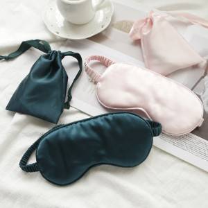 Imitated Silk Eye Mask and Pouch EIT-043