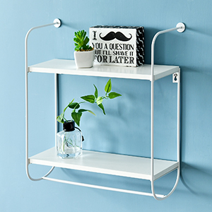 https://www.ekrhome.com/wesley-2-tier-floating-shelf-metal-frame-display-wall-shelf-hanging-shelf-wtowel-bar-for-kitchen-bedroom-and-bathroom-16-9-w-x-5-5-d-x-17-5-h-white-product/