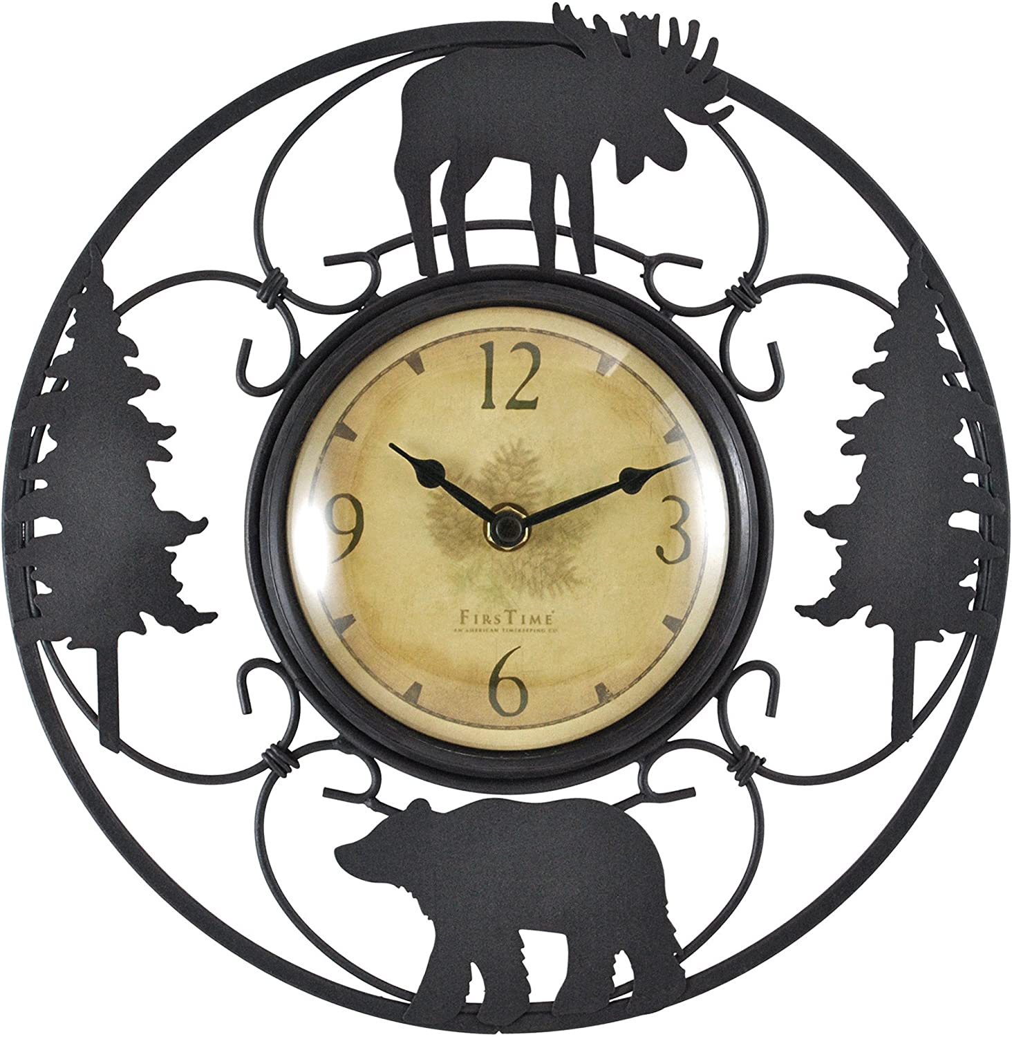 https://www.ekrhome.com/wildlife-wire-wall-clock-11-brownblack-product/