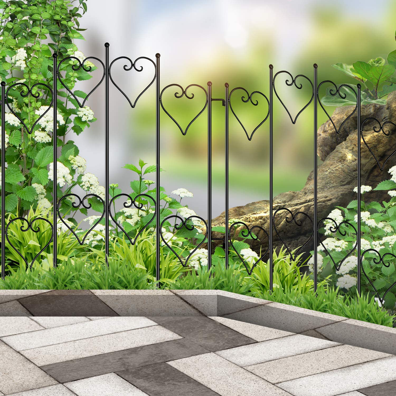 https://www.ekrhome.com/decorative-garden-fence-27inx9ft-outdoor-coated-rustproof-metal-garden-fencing-panel-animal-barrier-iron-folding-edge-wire-border-fence-ornamental-for-patio-landscape-flower-bed-fc05-product/