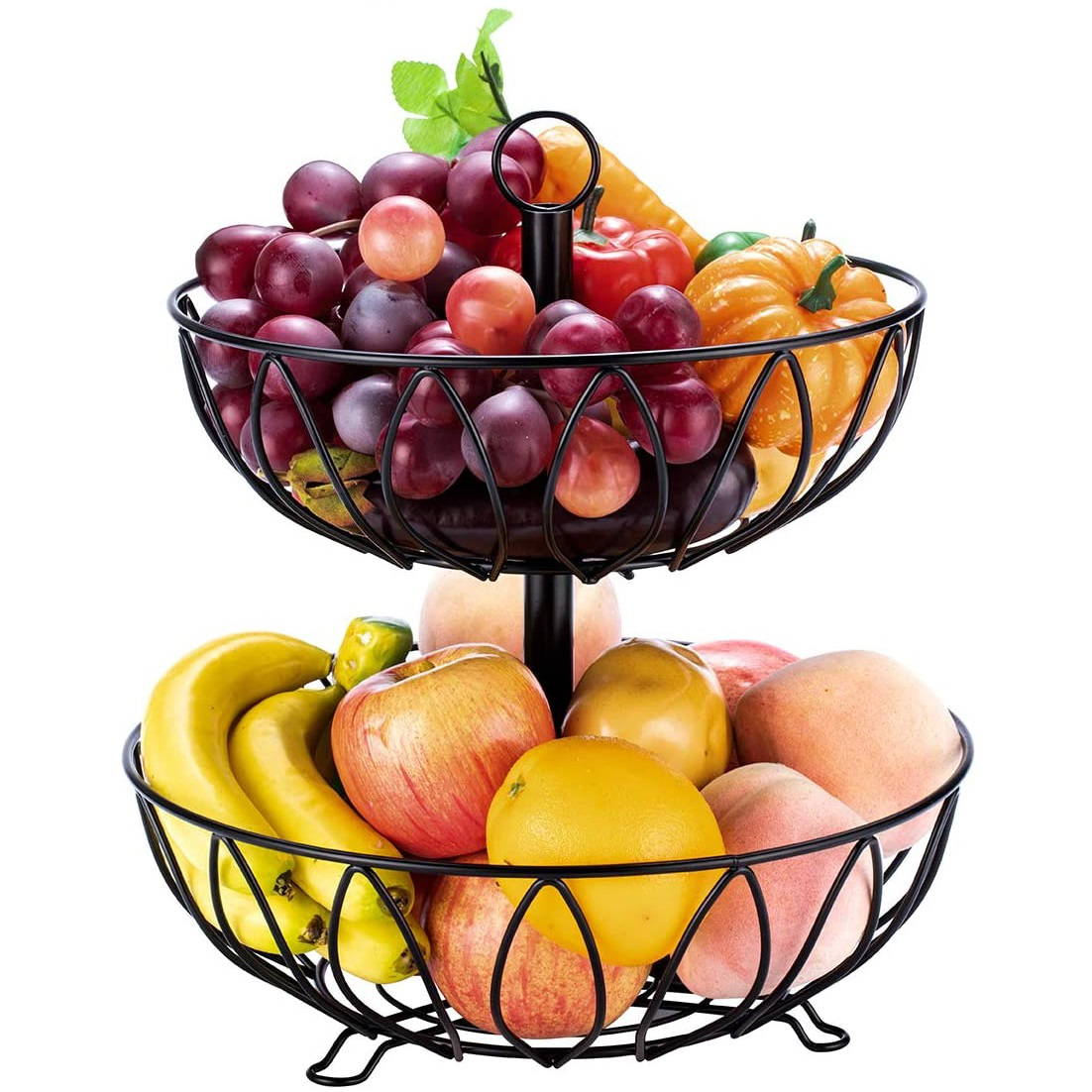 https://www.ekrhome.com/fruit-stand-vegetables-basket-counter-top-fruit-basket-bowl-storage-for-kitchen-home-metal-cast-iron-2-tier-black-product/