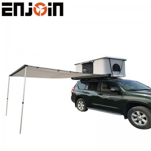 High quality Universal 2~3 person Fiberglass waterproof car tent hard shell roof top tent ENJOIN